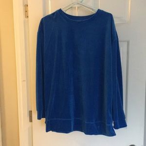 Woman Within Velour tunic